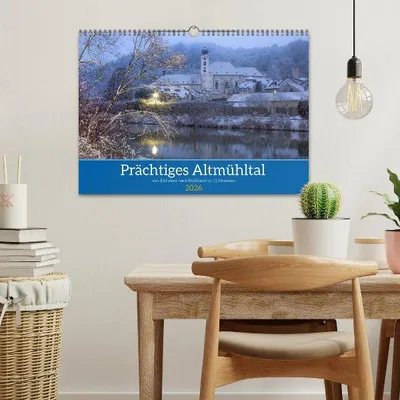 Produktbild von Prächtiges Altmühltal (Wandkalender 2026 DIN A3 quer), CALVENDO Monatskalender
