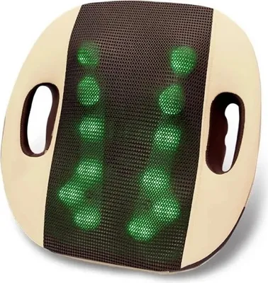 Obrázok produktu pre Masážny vankúš, Shiatsu masážny prístroj na chrbát s teplom Zenet ZET-728