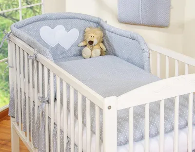 Produktbild von 2-teiliges Babybettwäsche-Set – Cribed Linen – Hautfreundliche Baumwolle