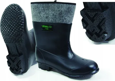 Produktbild von Herren Sicherheitsfilz-Gummistiefel Größe 42