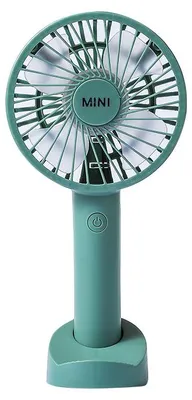 Produktbild von Kleiner Handventilator, tragbarer Handventilator, wiederaufladbarer Handventilator für den persönlichen Gebrauch, kleiner Handventilator mit Akku, Mini-Handventilator, wiederaufladbarer Reiseventilator