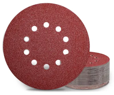 Produktbild von Schleifpapier 225mm Klett 25 Stück P40 10 Loch für Trockenbauschleifer