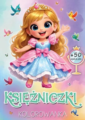 Zdjęcie produktu dla Księżniczki. Kolorowanka