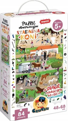 Produktbild von CzuCzu. Puzzle obserwacyjne. Stadnina koni