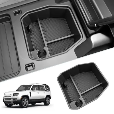 Produktbild von Mittelkonsole Aufbewahrungsbox für Land Rover Defender 2020-2027 Armlehne Organizer