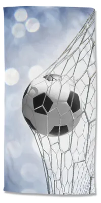Produktbild von Beach towel Good Morning 75x150 cm - football (soccer)