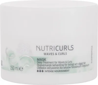 Immagine prodotto di NutriCurls Maschera per capelli Deep Treatment per donne 150 - Wella Professionals