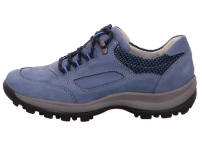 Produktbild von Waldläufer Holly sportlicher Schnürer Blau in Gr. 40.5