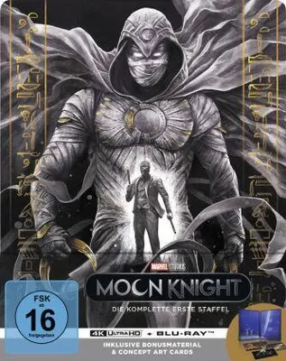 Produktbild von 4K Ultra HD Blu-ray Moon Knight - Staffel 1 - Limited Steelbook (2 4K Ultra HD) (+ 2 Blu-ray)