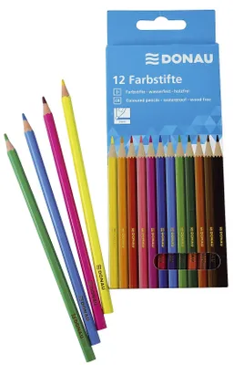 Produktbild von DONAU Farbstiftetui 12ST     0
