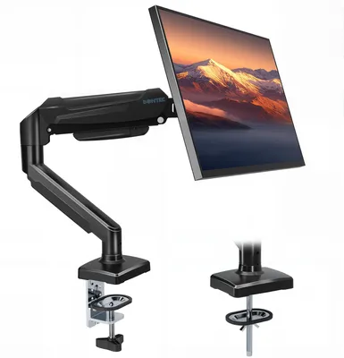 Obrázok produktu pre Držiak na monitor pre obrazovky s uhlopriečkou 15-32 palcov, ergonomický, s plynovou pružinou