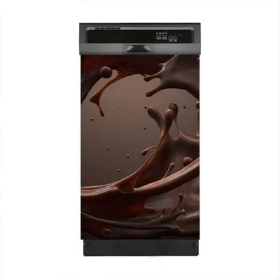 Produktbild von Aufkleber sticker 45x70 cm Dekorative folie Spülmaschine - brauner Kaffee