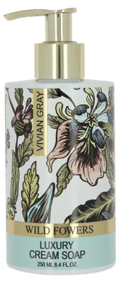 Produktbild von Wild Flow er s liquid cream soap ( Luxury Cream Soap) 250ml