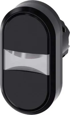 Produktbild von Siemens DOPPELDRUCKTASTER, SCHWARZ, SCHWARZ, 22 g, 55 mm, 40 mm, 28 mm