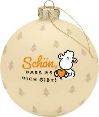 Produktbild von Weihnachtskugel mit Motiv für den Weihnachtsbaum