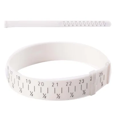 Zdjęcie produktu dla Miarka do bransoletek, miernik nadgarstkowy, miernik do pierścionków, miernik do bransoletek z tworzywa sztucznego, miernik do bransoletek z tworzywa sztucznego