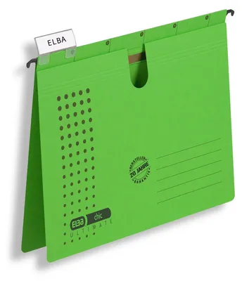 Image de Dossier suspendu chic vert paquet de 25 pièces