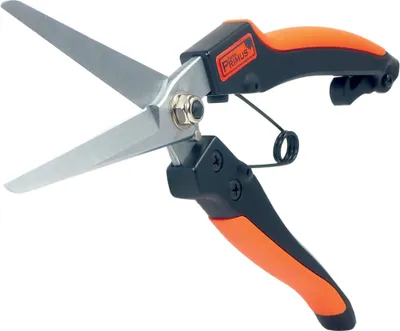 Produktbild von Garten PRIMUS Stauden- & Kräuterschere Länge: 231 mm schwarz / orange