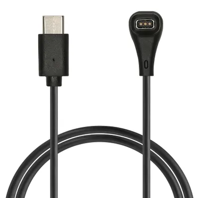 Produktbild von kwmobile Smartwatch Ladekabel für COROS PACE Pro USB-C Ladekabel für Smartwatch - Smart Watch Aufladekabel - Fitnesstracker Ersatzkabel - Schwarz