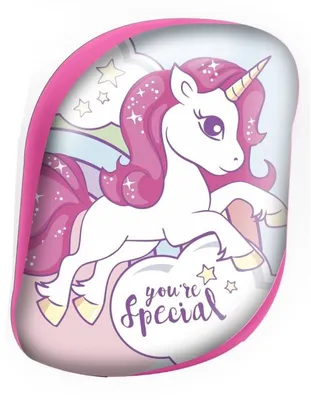 Image de EUROSWAN Brosse à cheveux Licorne 9x6 cm