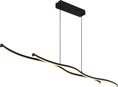 Produktbild von Globo Lighting Hängeleuchte Metall schwarz matt, LED