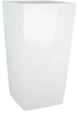 Immagine prodotto di RIVIERA NUANCE square flower box - Plastic - L38xD38xH69 cm - White