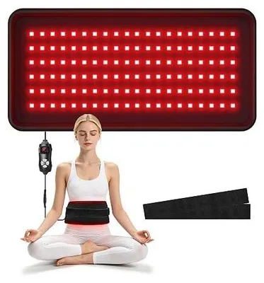 Zdjęcie produktu dla Lampa na podczerwień 120 LED 660 850NM do terapii ciała prezent