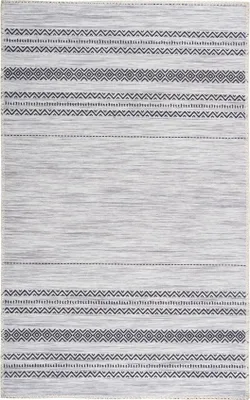 Produktbild von Kurzflorteppich Alahele Grau 120 x 180 cm