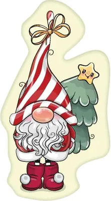 Produktbild von Baby Dekokissen Weihnachtskissen " WEIHNACHTSMANN "