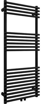 Imagen del producto de CERANO - Radiador de baño Luigi - Conexión central de 50 mm/lateral - 545W -  mate - 1200x500 mm