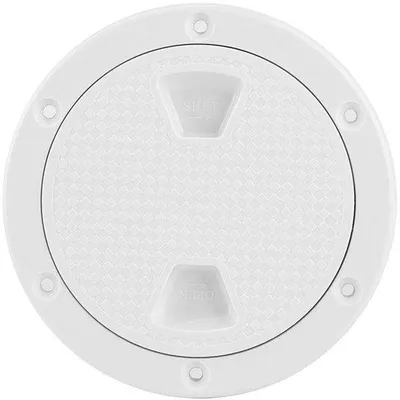 Productafbeelding van Luikdeksel van ABS-kunststof, ronde dekselplaat, 101 mm binnendiameter, 143 mm buitendiameter