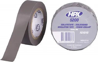Immagine prodotto di Nastro isolante HPX grigio 19 mm x 10 m