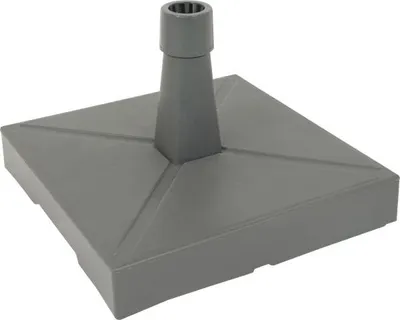 Obrázek produktu pro Stojan na slunečník plast/beton - 30 kg - S kolečky - Antracitový
