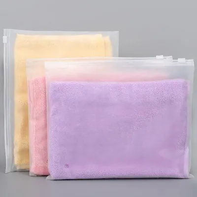 Zdjęcie produktu dla Plastikowe torby na 50 sztuk, 25 x 20 cm, z zamkiem błyskawicznym, na ubrania, torby na bikini, kosmetyczki
