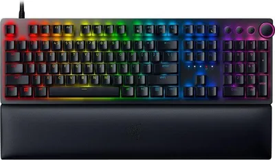 Produktbild von Razer RZ03-03931000-R3G1, Volle Größe (100%), USB, Mechanischer Switch, QWERTZ, RGB-LED, Schwarz