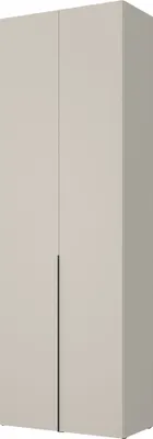 Produktbild von Furniture24 Moderner Kleiderschrank Slim Hochschrank Schrank 80X240X40 Cm - Kaschmir
