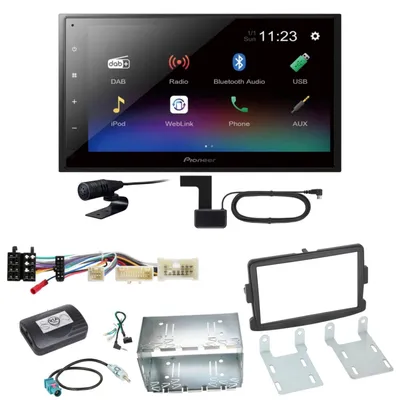 Produktbild von Pioneer DMH-A340DAB USB MP3 DAB+ Moniceiver Einbauset für Opel Vivaro Movano B