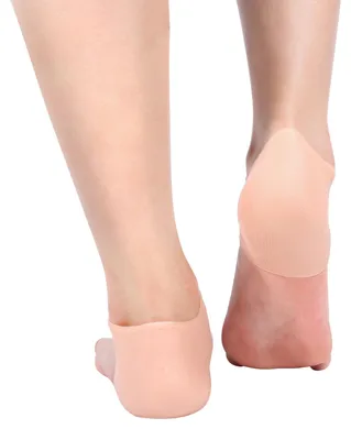 Produktbild von 2PCS Silikon Feuchtigkeitsspendende Gel Ferse Schützen Socken Fuß Ärmel Fleisch
