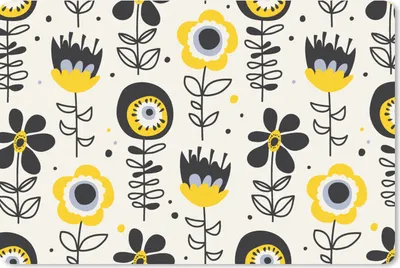 Produktbild von MuchoWow® Schreibtischunterlage Mädchen - Blumen - Muster - Mädchen - Kinder - Kinder 60x40 cm - XXL Mauspad - Großes Mauspad