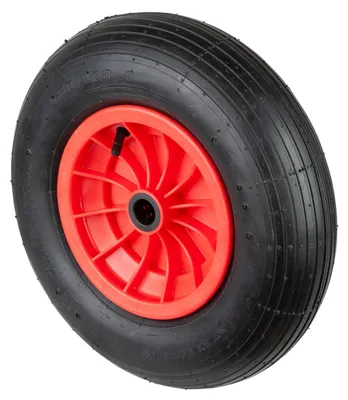 Produktbild von BS Rollen luftbereiftes Rad Kunststoffelge Rad-Ø 400 mm Bohrung-Ø 25 mm