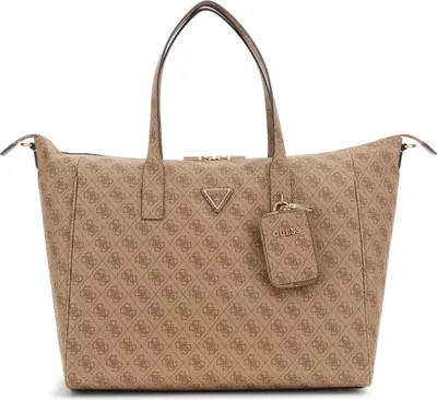 Produktbild von GUESS Weekender Shopper Latona Latte Logo