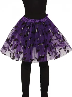 Immagine prodotto di Guirca Tutù decorato per Halloween per bambini 30 cm Taglia unica