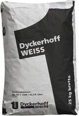 Produktbild von Weiss Face - Weisszement 25 kg