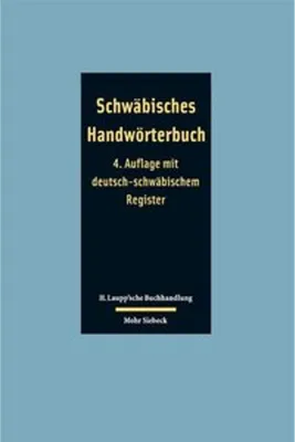 Produktbild von Schwäbisches Handwörterbuch