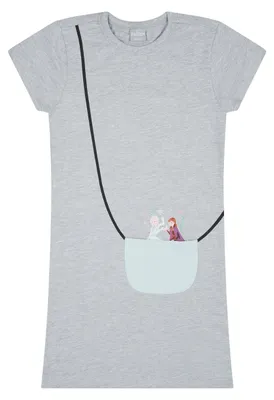 Produktbild von Frozen - Die Eiskönigin Anna und Elsa Mädchen Kinder Kleid Sommer-Kleid Dress Kleidchen   , Größe:122-128