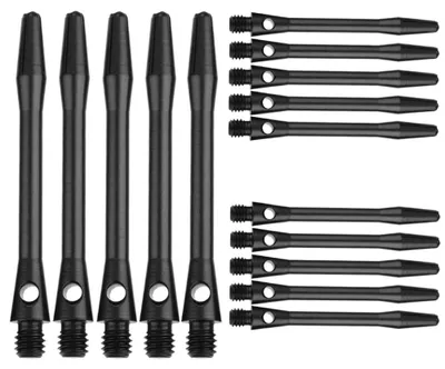 Produktbild von Asta für Dartpfeile – Aluminium – 45 mm – Gewinde 2BA – 15 Stück