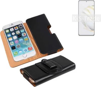 Produktbild von K-S-Trade Schützhülle Handyhülle kompatibel mit Huawei nova 10 SE Holster Gürtel Tasche Schutzhülle Handy-Tasche Smartphone Case Seitentasche