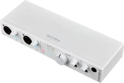 Produktbild von Arturia 800113 MiniFuse 4 - Kompaktes USB-Audio-Interface, Weiß