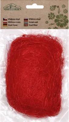 Immagine prodotto di Fibra di sisal rossa 25g