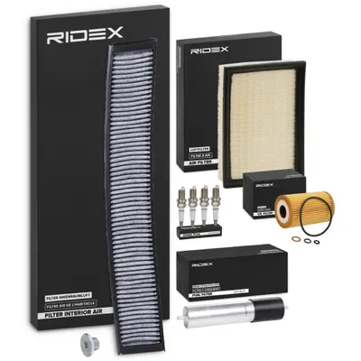 Produktbild von RIDEX Inspektionspaket Filterset für BMW 3 Limousine (E46) 3 Touring (E46) 3 Coupe (E46)